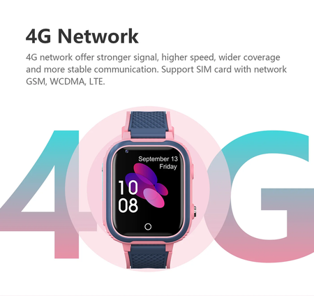 Lt21 4g relógio inteligente crianças gps wifi chamada de vídeo sos ip67 à prova dip67 água criança smartwatch câmera monitor rastreador localização telefone relógio