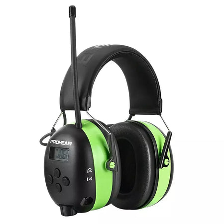 Proteção auditiva fones de ouvido bluetooth protetores de ouvido eletrônicos rádio am/fm 5.0 para corte segurança protetores de ouvido 2000mah bateria de lítio
