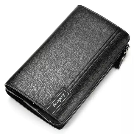 Baellery homens bolsa de embreagem grande capacidade carteiras de bolso do telefone celular passcard bolso de alta qualidade multifuncional carteira para homem