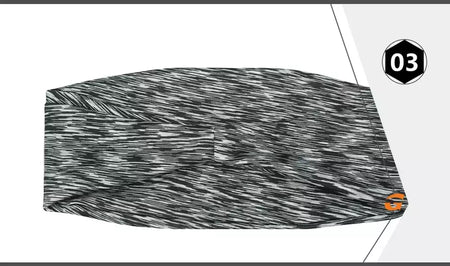 Elastic Absorbent Sports Headband para homens e mulheres, bandagem de cabelo, suor, corrida, fitness, ciclismo, corrida, tênis, ioga, academia