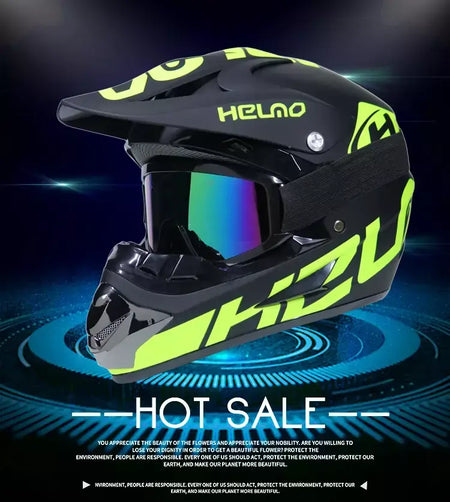 Capacete de segurança para motocross, casco para motocross, bicicleta, downhill, atv, cross, criança, motocicleta, dot abs, 1kg, unissex