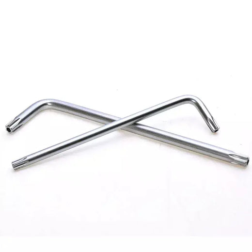 (2 peças) t8 t9 t10 t15 t20 t25 t30 chave de fenda torx de 2 vias chave de fenda chave de fenda ferramenta de reparo mini chaves de fenda