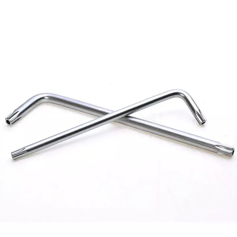 (2 peças) t8 t9 t10 t15 t20 t25 t30 chave de fenda torx de 2 vias chave de fenda chave de fenda ferramenta de reparo mini chaves de fenda