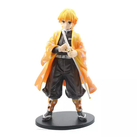 Anime 6 pçs demônio assassino figura 7cm kimetsu não yaiba figura q posket kamado tanjirou kamado nezuko agatsuma figura brinquedos