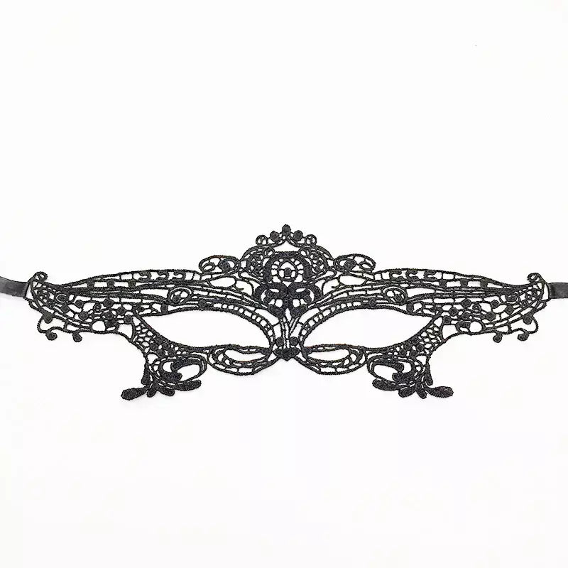 Máscara de renda sexy feminina, máscara para festa de halloween, bola mascarada, cosplay, trajes venezianos, carnaval, meia máscara facial