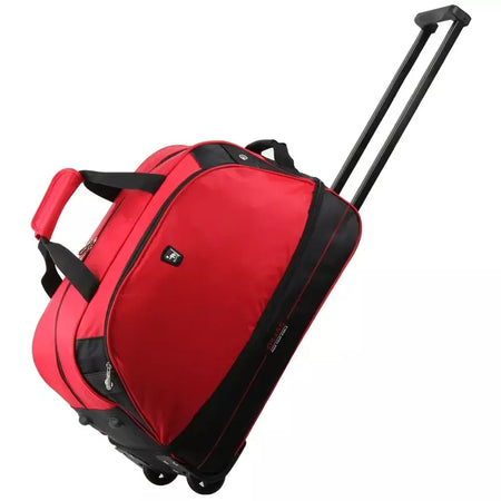 OIWAS-mochila masculina com carrinho, mala de rolamento dobrável, repelente de água, bagagem de mão com rodas, bolsa de mão, pacote de expansão de 56 litros