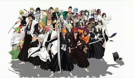 Bleach Kuchiki Rukia Cosplay Trajes Kurosaki Ichigo Die Pa Soul Society Shinigami Kimono Roupa Completa Mil Anos Guerra Sanguínea