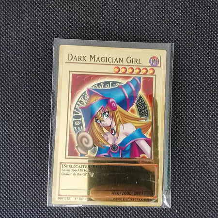 Yugioh cartões de metal dourado yu-gi-oh liga coleção cartão olhos azuis escuro magial obelisco slifer ra crianças presente de aniversário de natal