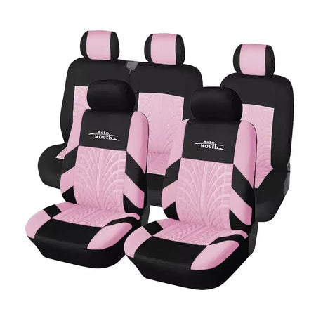 Capas universais para assentos, capas de alta qualidade para interior do carro, adequadas para duas fileiras de assentos (assentos dianteiros duplos e 2 + 1 assentos)