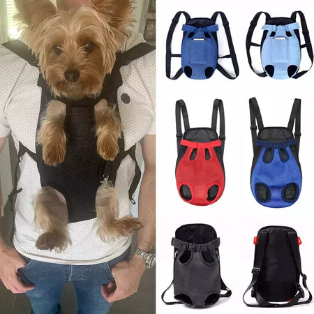 Portátil respirável cão de estimação mochila viagem ao ar livre filhote de cachorro transportadora saco para cães pequenos chihuahua yorkshire gato mochila para perro