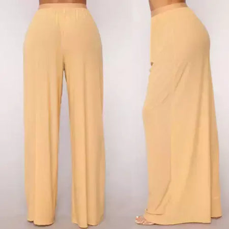 Mulheres Ver Através Boho Perna Larga Calças de Cintura Alta, Praia Longa Solta Malha Calças Pura, Bikini Bottom Cover-Up Beachwear