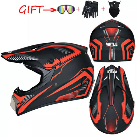 Capacete de segurança para motocross, casco para motocross, bicicleta, downhill, atv, cross, criança, motocicleta, dot abs, 1kg, unissex