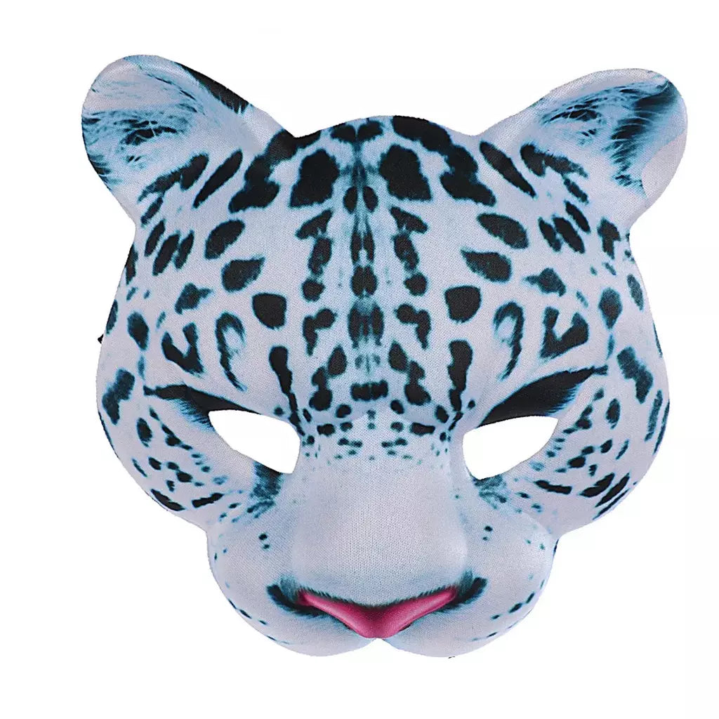 Halloween Cat Cosplay Máscara para Crianças, Meia Capa de Rosto, Festa Jogando Adereços, Traje Adulto Animal, Sexy