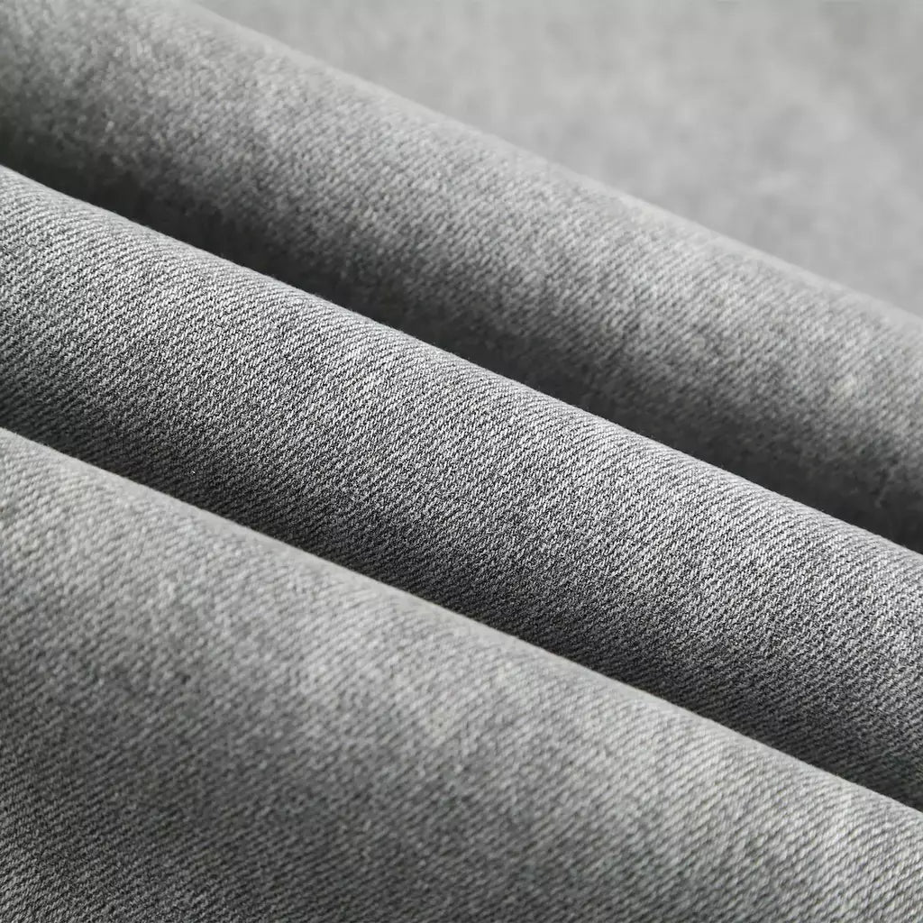 Cinza cor pura jeans homens cintura elástica calças de brim magros 2021 estiramento sem rasgado calças streetwear preto dos homens denim