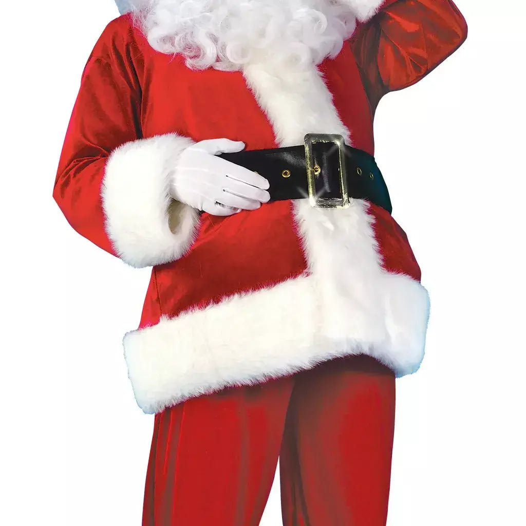 Natal papai noel traje barba lotes homem cosplay roupas de papai noel fantasia vestido no natal masculino traje terno para adultos