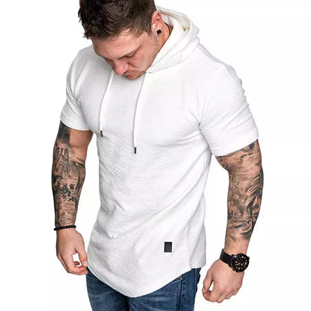 MRMT-moletons de manga curta para homens, moletom masculino com capuz casual, moletons monocromáticos, novidade nova, 2022, 2024