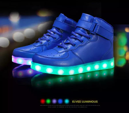 Tamanho 25-46 led sapatos com luzes brilhantes led chinelos para crianças & adulto feminino tenis para crianças meninos meninas sapatilhas luminosas