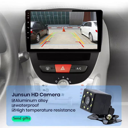 Android 10 2 din reprodutor multimídia do carro para peugeot 107 toyota aygo citroen c1 2005-2014 unidade principal estéreo navegação gps bt wifi
