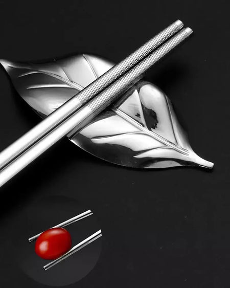 Japonês pauzinhos festival 316 inoxidável metal comida varas de alimentos comida rápida macarronetes sushi pauzinhos máquina de lavar louça utensílios de mesa segura barra