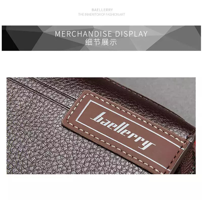 Baellery homens bolsa de embreagem grande capacidade carteiras de bolso do telefone celular passcard bolso de alta qualidade multifuncional carteira para homem