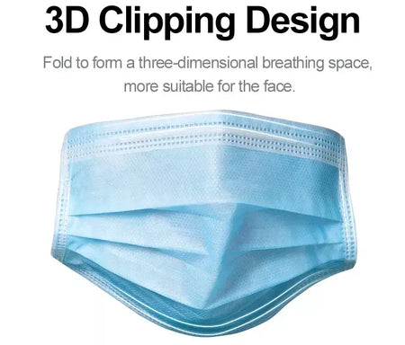 Entrega rápida mascarillas máscara descartável não tecido meltblown pano 3 camadas máscara de filtro boca máscara facial máscara respirável