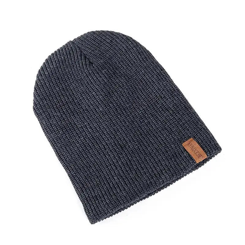 Chapéu clássico de inverno tricotado URGENTMAN Label Casual boné para mulheres homens manter quente adicionar forro de pele chapéu de inverno fashion sólido gorro chapéu 16 cores boné de esqui