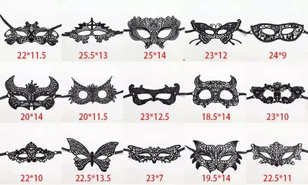 Máscara de renda sexy feminina, máscara para festa de halloween, bola mascarada, cosplay, trajes venezianos, carnaval, meia máscara facial