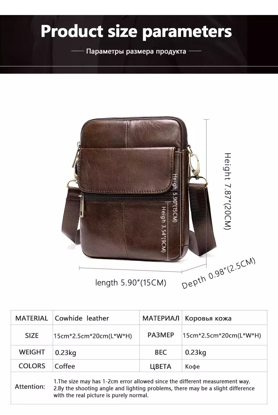 Luufan-bolsa de ombro de couro genuíno masculina, pequenos sacos mensageiro, mini bolsa tiracolo de viagem masculina, nova moda, 2020
