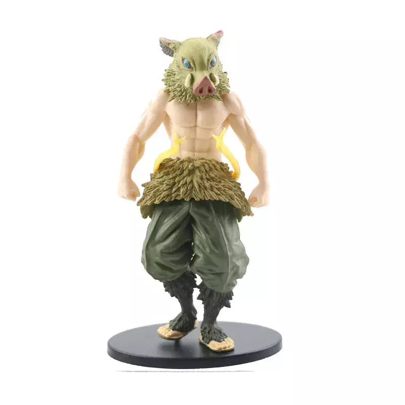 Anime 6 pçs demônio assassino figura 7cm kimetsu não yaiba figura q posket kamado tanjirou kamado nezuko agatsuma figura brinquedos