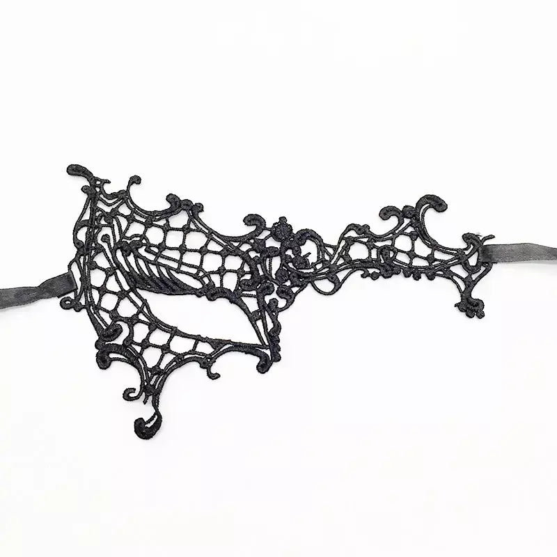 Máscara de renda sexy feminina, máscara para festa de halloween, bola mascarada, cosplay, trajes venezianos, carnaval, meia máscara facial