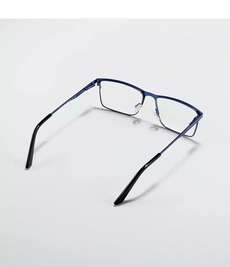 ZENOTTIC 2024 Liga dos homens Titanium Ótico Eyeglass Frame Moda Homens Quadrados Óculos Ultra Light Metal Clássico Sobre o balcão Óculos BT2108