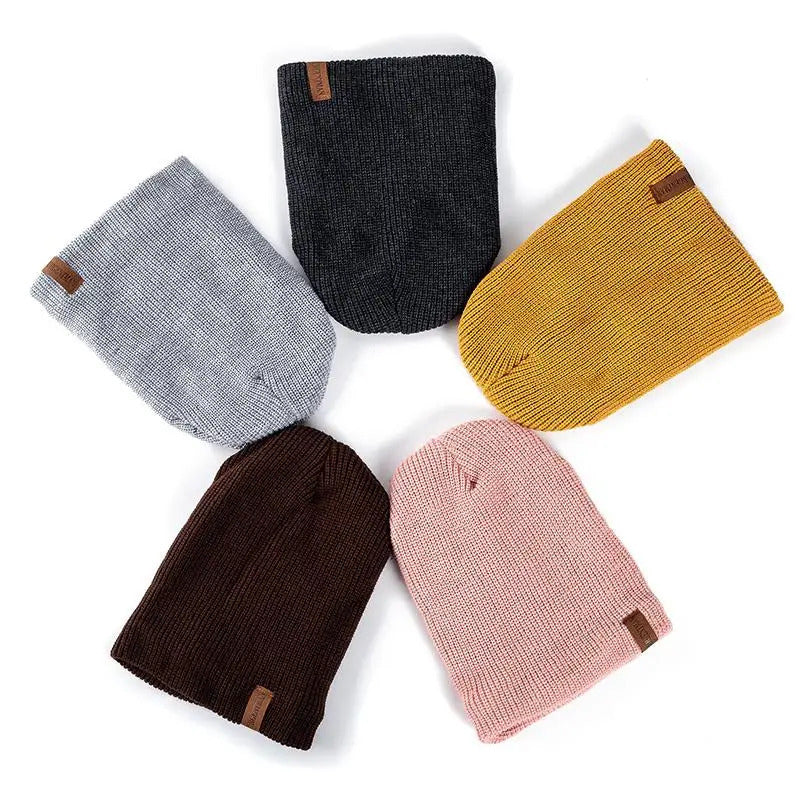 Chapéu clássico de inverno tricotado URGENTMAN Label Casual boné para mulheres homens manter quente adicionar forro de pele chapéu de inverno fashion sólido gorro chapéu 16 cores boné de esqui