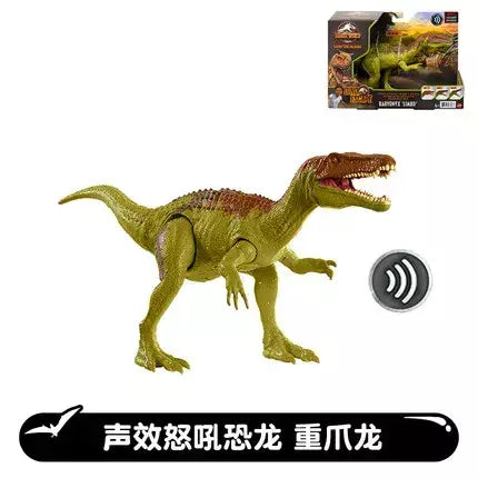 Original jurássico mundo dinossauros anime figura de ação indominus rex tyrannosaurus criança menino brinquedos para crianças presente aniversário mattel