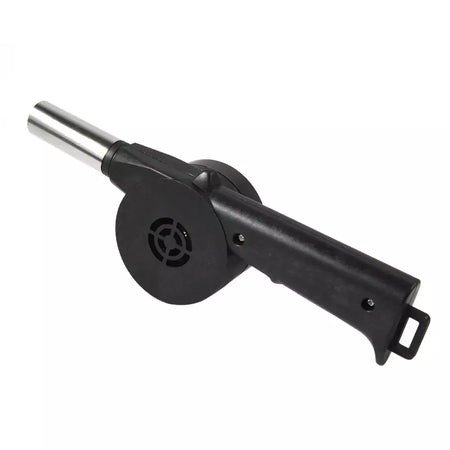 Ventilador de churrasco ao ar livre ventilador de ar de manivela portátil churrasqueira fogo fole ferramentas piquenique acampamento acessórios churrasco