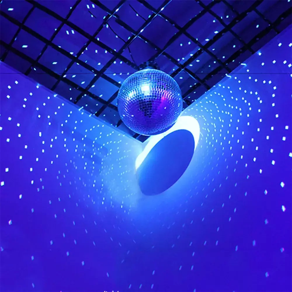 Bola de espelho de discoteca para festa, bola brilhante, luz de palco, bola de vidro rotativa, retrô, reflexiva, ktv, dj, luzes, decoração de natal para casa 2024