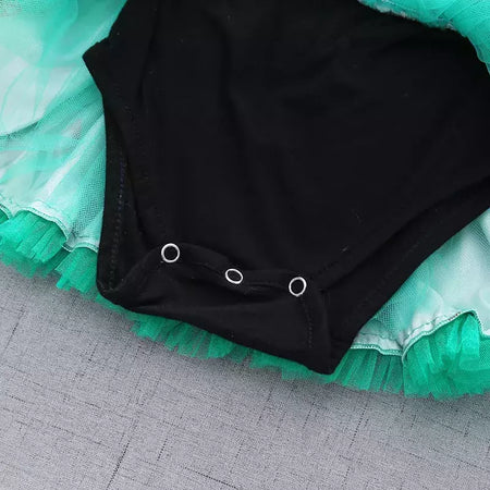 Baby Romper TUTU Vestido Com Headband Infantil Baby Princess Girl Roupas Tamanho 3-18M Cute Design Baby Dress Party Trajes