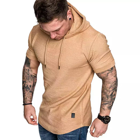 MRMT-moletons de manga curta para homens, moletom masculino com capuz casual, moletons monocromáticos, novidade nova, 2022, 2024