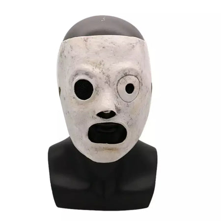 Filme engraçado slipknot cosplay máscara evento corey taylor cosplay máscara de látex halloween slipknot máscara de festa barra traje adereços adulto