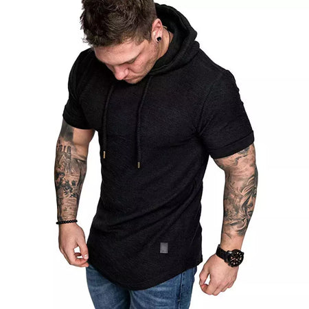 MRMT-moletons de manga curta para homens, moletom masculino com capuz casual, moletons monocromáticos, novidade nova, 2022, 2024