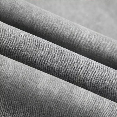 Cinza cor pura jeans homens cintura elástica calças de brim magros 2021 estiramento sem rasgado calças streetwear preto dos homens denim