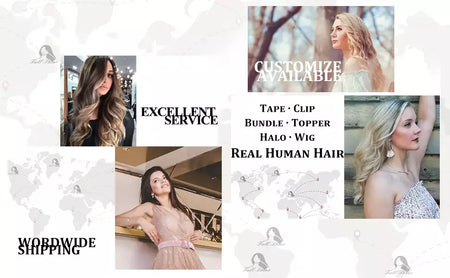 Brilho completo u parte peruca de cabelo humano máquina de cor sólida remy cabelo humano meia peruca clipe em uma peça invisível u forma perucas em linha reta