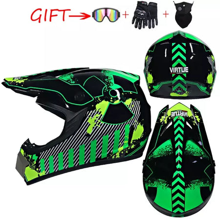 Capacete de segurança para motocross, casco para motocross, bicicleta, downhill, atv, cross, criança, motocicleta, dot abs, 1kg, unissex