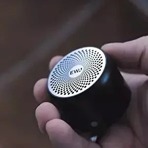 EWA A106 Pro Mini alto-falante Bluetooth com radiador de graves personalizado, IPX7 à prova d'água, alto-falantes super portáteis, estojo de viagem embalado