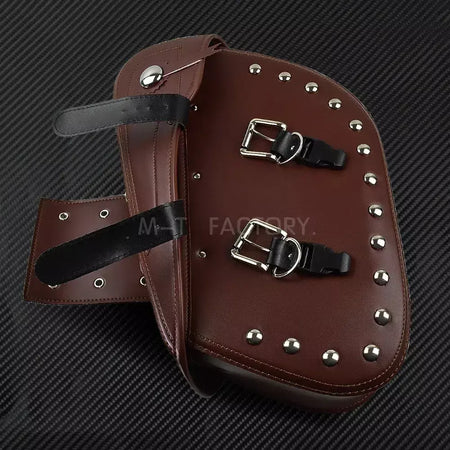 Motocicleta bagagem alforje ferramenta cauda lado saco de couro à prova dwaterproof água para harley touring dyna sportster softail glide estrada menino gordo