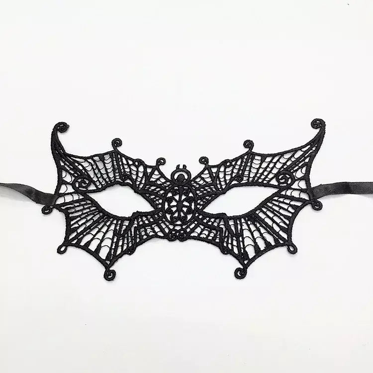 Máscara de renda sexy feminina, máscara para festa de halloween, bola mascarada, cosplay, trajes venezianos, carnaval, meia máscara facial