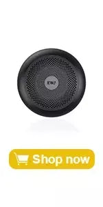EWA A106 Pro Mini alto-falante Bluetooth com radiador de graves personalizado, IPX7 à prova d'água, alto-falantes super portáteis, estojo de viagem embalado