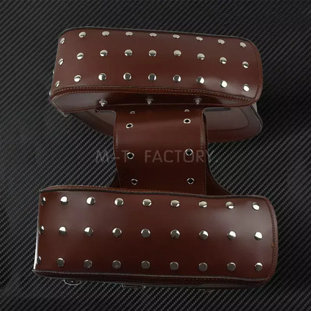 Motocicleta bagagem alforje ferramenta cauda lado saco de couro à prova dwaterproof água para harley touring dyna sportster softail glide estrada menino gordo