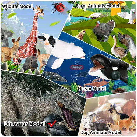 Oenux-Jurassic World Dinosaur Action Figures, Indominus Rex, Indoraptor King Kong, Velociraptor Selvagem, Modelo Animal, Kid Toy, Novo