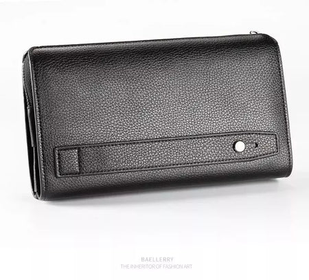 Baellery homens bolsa de embreagem grande capacidade carteiras de bolso do telefone celular passcard bolso de alta qualidade multifuncional carteira para homem