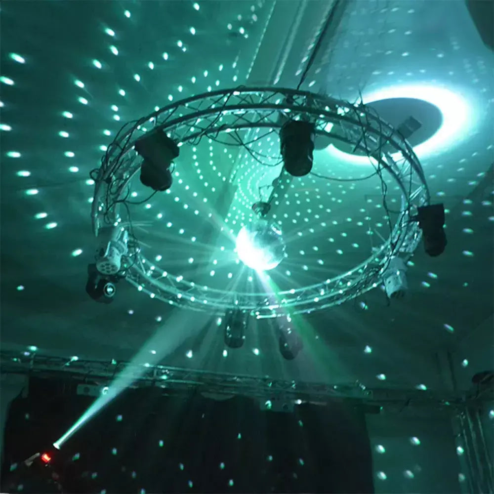 Bola de espelho de discoteca para festa, bola brilhante, luz de palco, bola de vidro rotativa, retrô, reflexiva, ktv, dj, luzes, decoração de natal para casa 2024